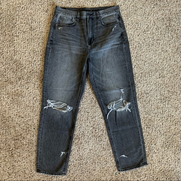 AE High Waisted Mom Jeans - Picture 2 of 6